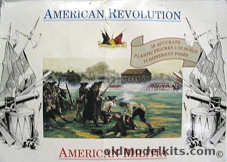 Accurate Figures 1/72 American Revolution - American Militia 'Minutemen', 002983-72 plastic model kit